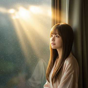 空を遮る雨雲