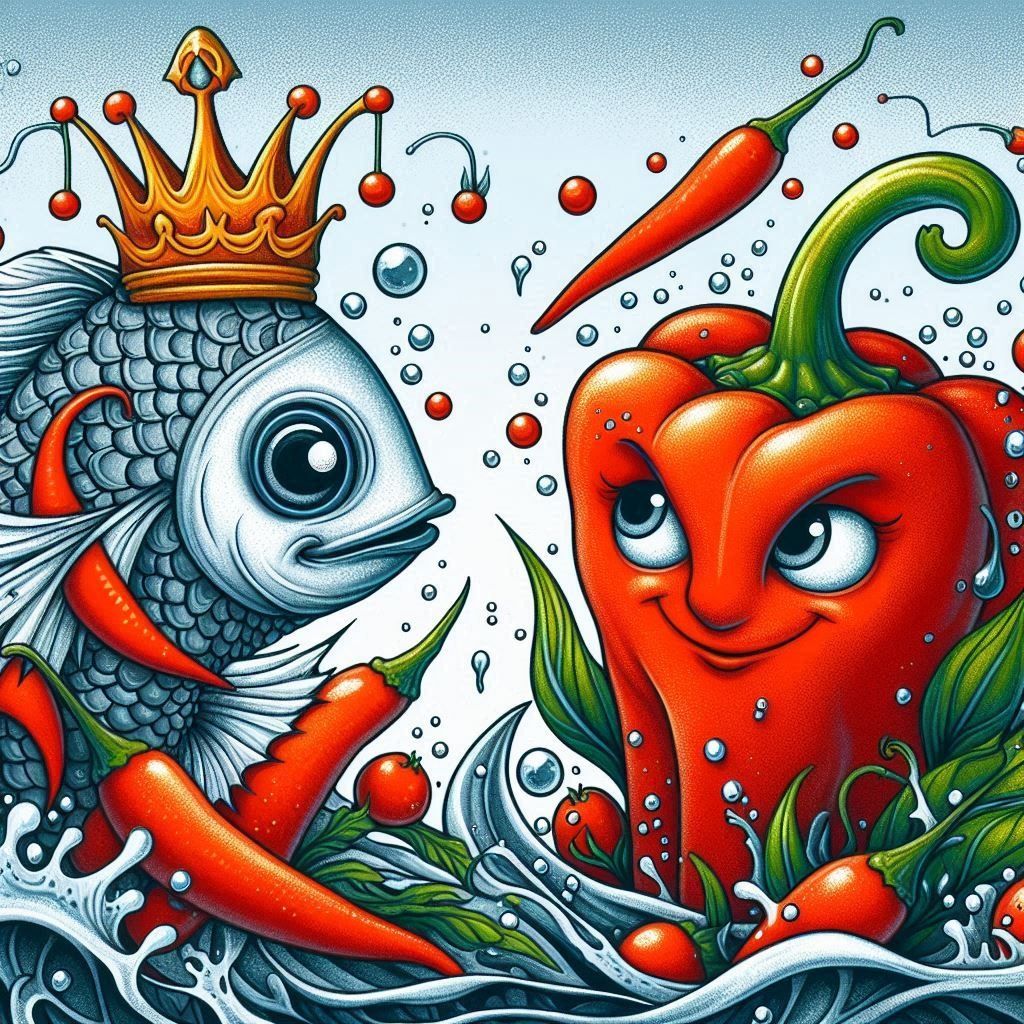 Poisson Rebelle 🌊🎶 Fier Poivron