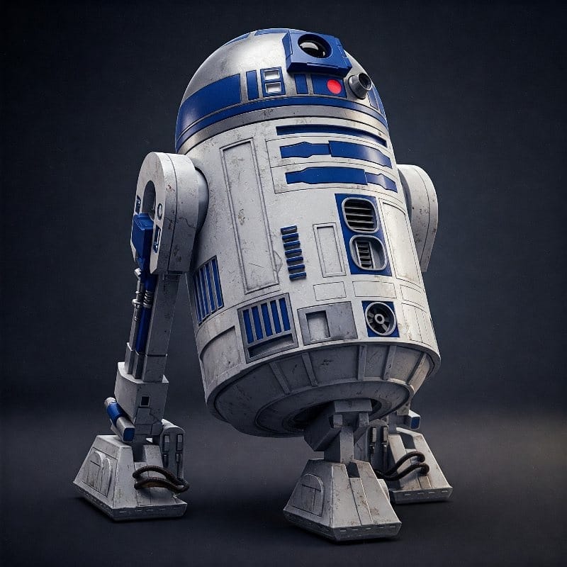 R2D2 fell in love