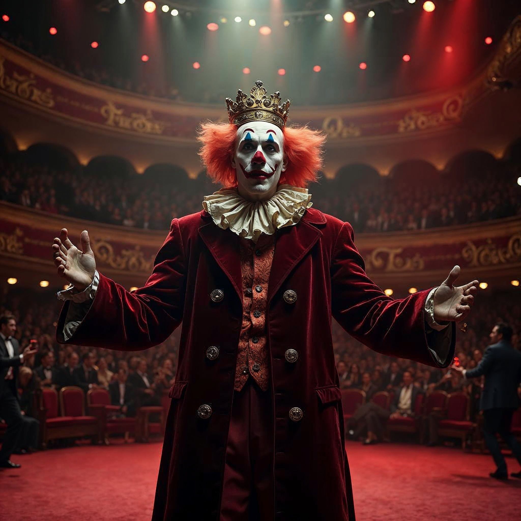 When you're a clown
