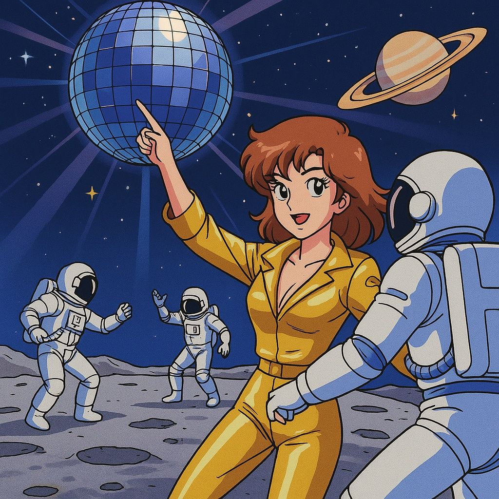 Disco on the Moon V3