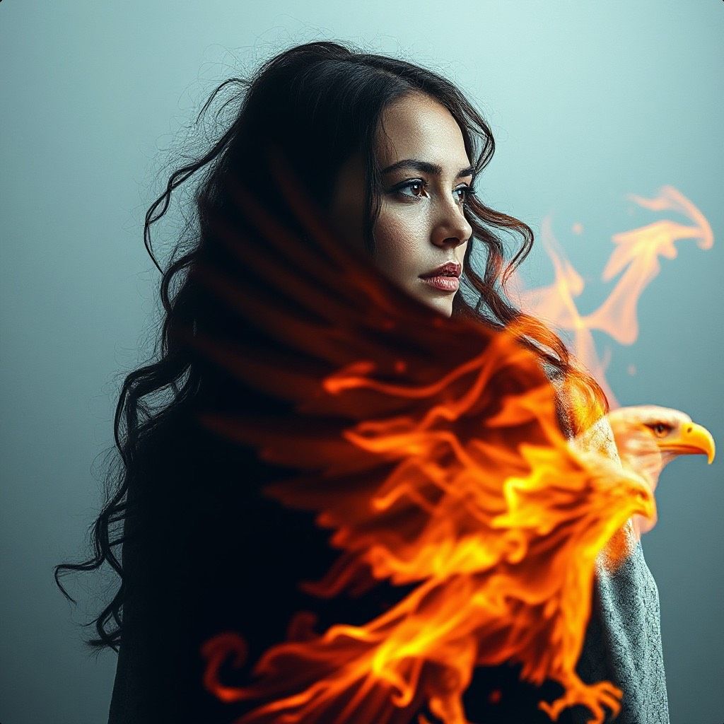 Tu es la flamme au bout du temps