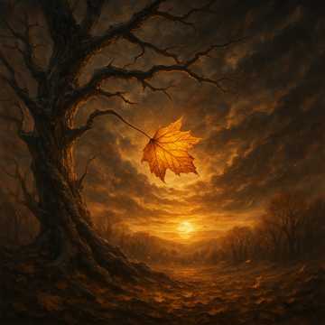 Das letzte Blatt im Herbst (ballad)