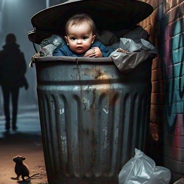 Trash Can Baby