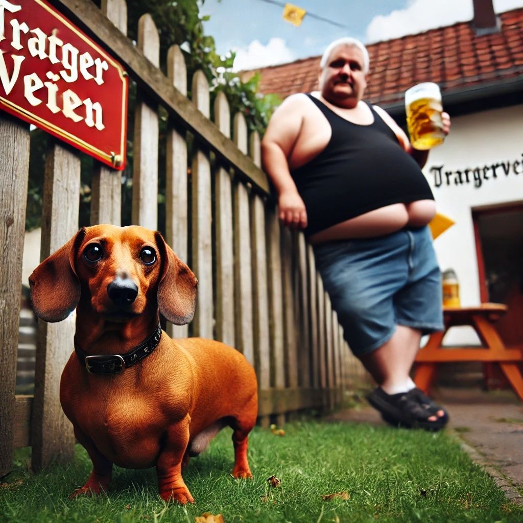 Bier für meinen Dackel