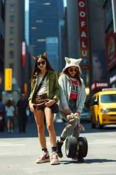 You and I Style Ⅱ-HipHop Cat Girl.