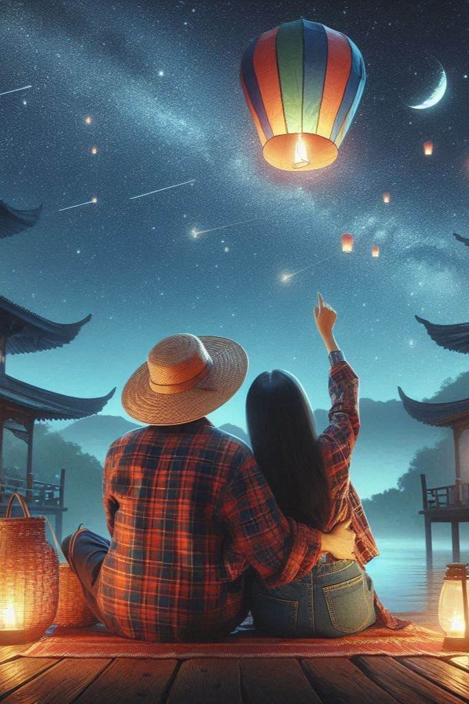 亲爱的,快看那天上