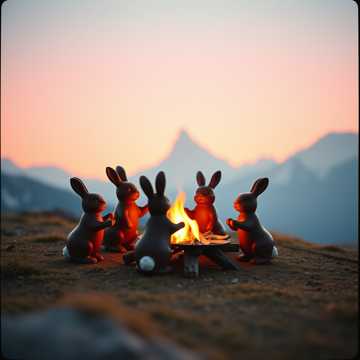 "Osterhase uf Tour" (Osterhase auf Tour)