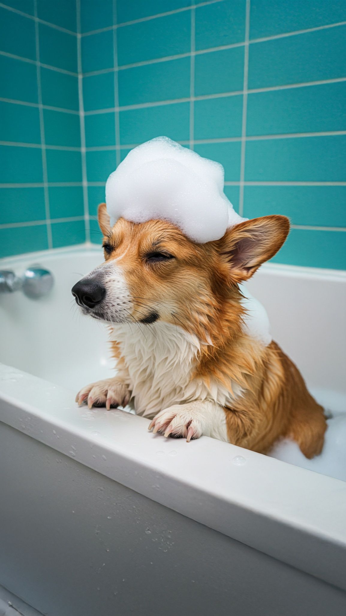 風呂はやだ（犬の歌）