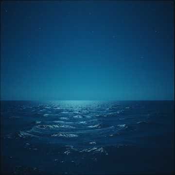 "Bleu d'une autre pierre.".