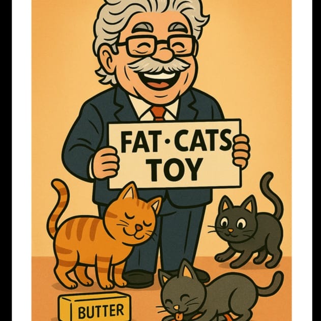 Grasso Gatti Gioco (Fat Cats Toy) 😂