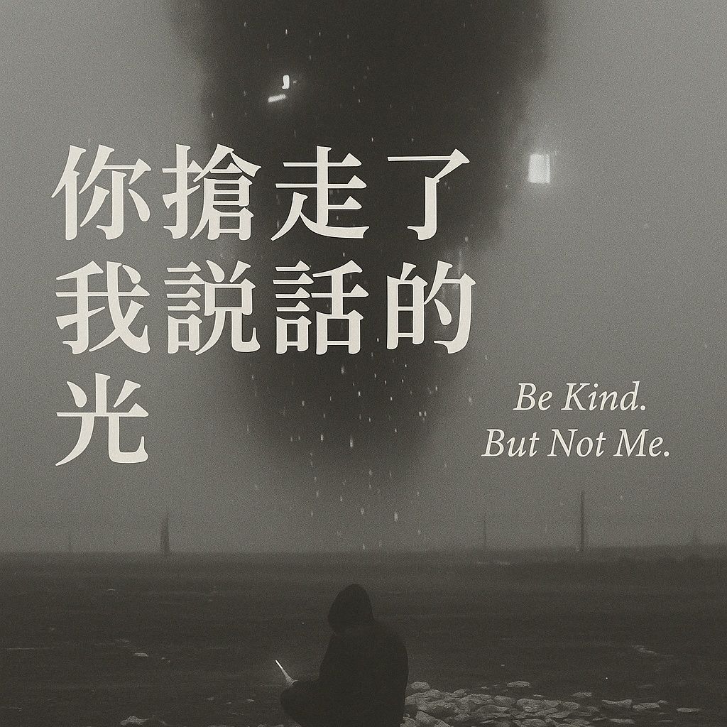 你搶走我說話的光