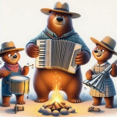 한 집에 곰 세 마리 (Three Bears in a House)   #kindergartenfestival 