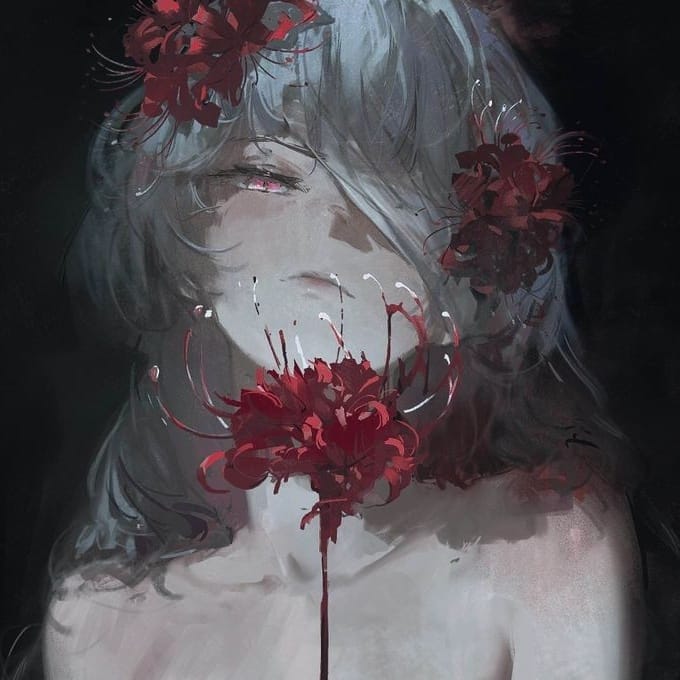 #1 Rote Blume (제목: 붉은 꽃)