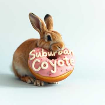 Rabbit Donut Kiss