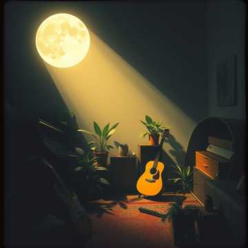 Full Moon in My Room