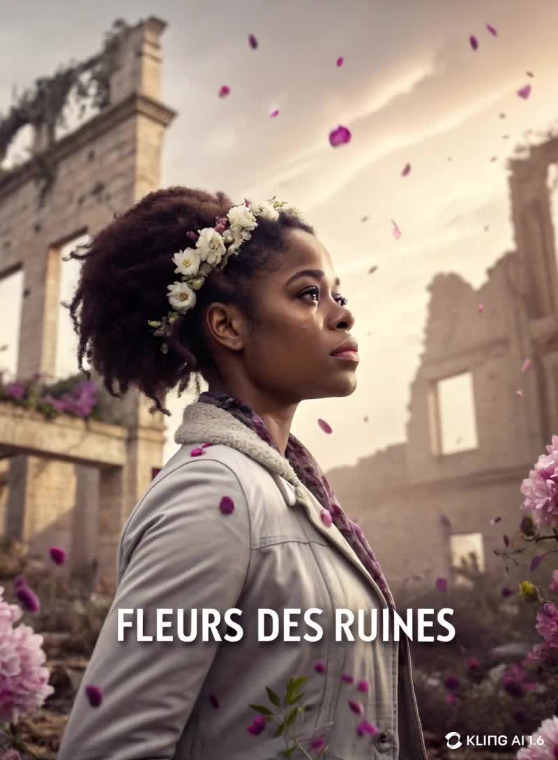 Fleurs des ruines