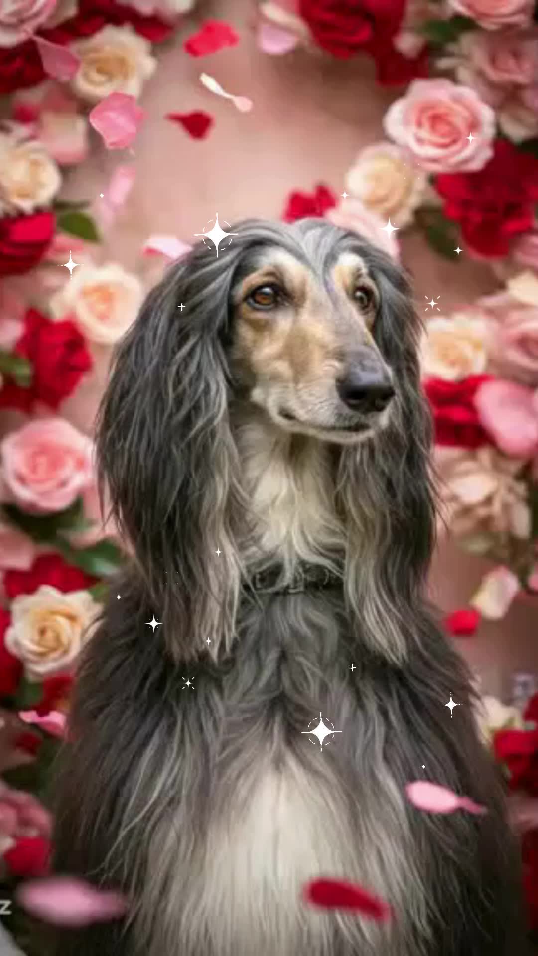 アフガンは薔薇（犬の歌）