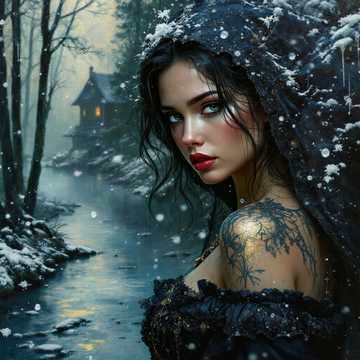 Gece Soğuk Kar Yağıyor -The night is snowing cold (Female Version)