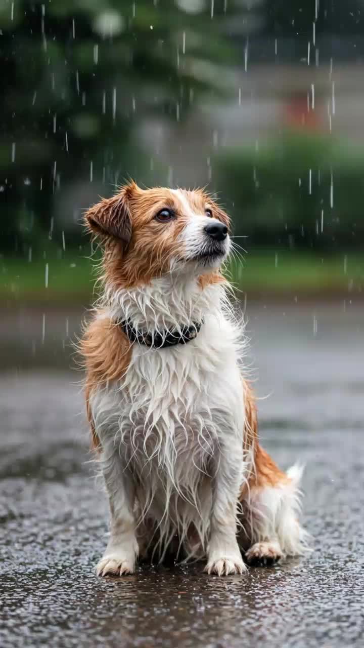 不意な雨（犬の歌）