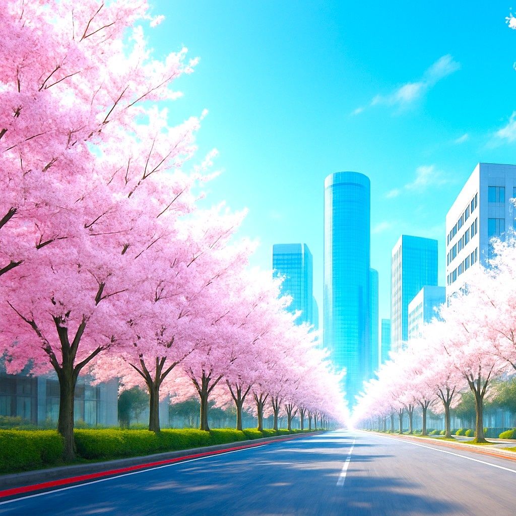 Sakura Drive - 早咲きの桜、遅咲きの桜