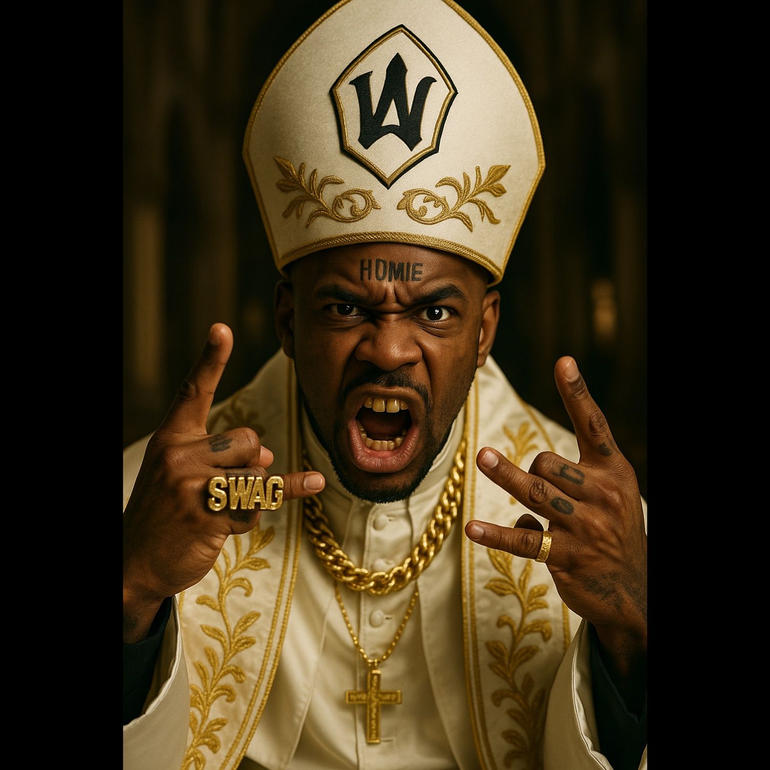 BLACK POPE   