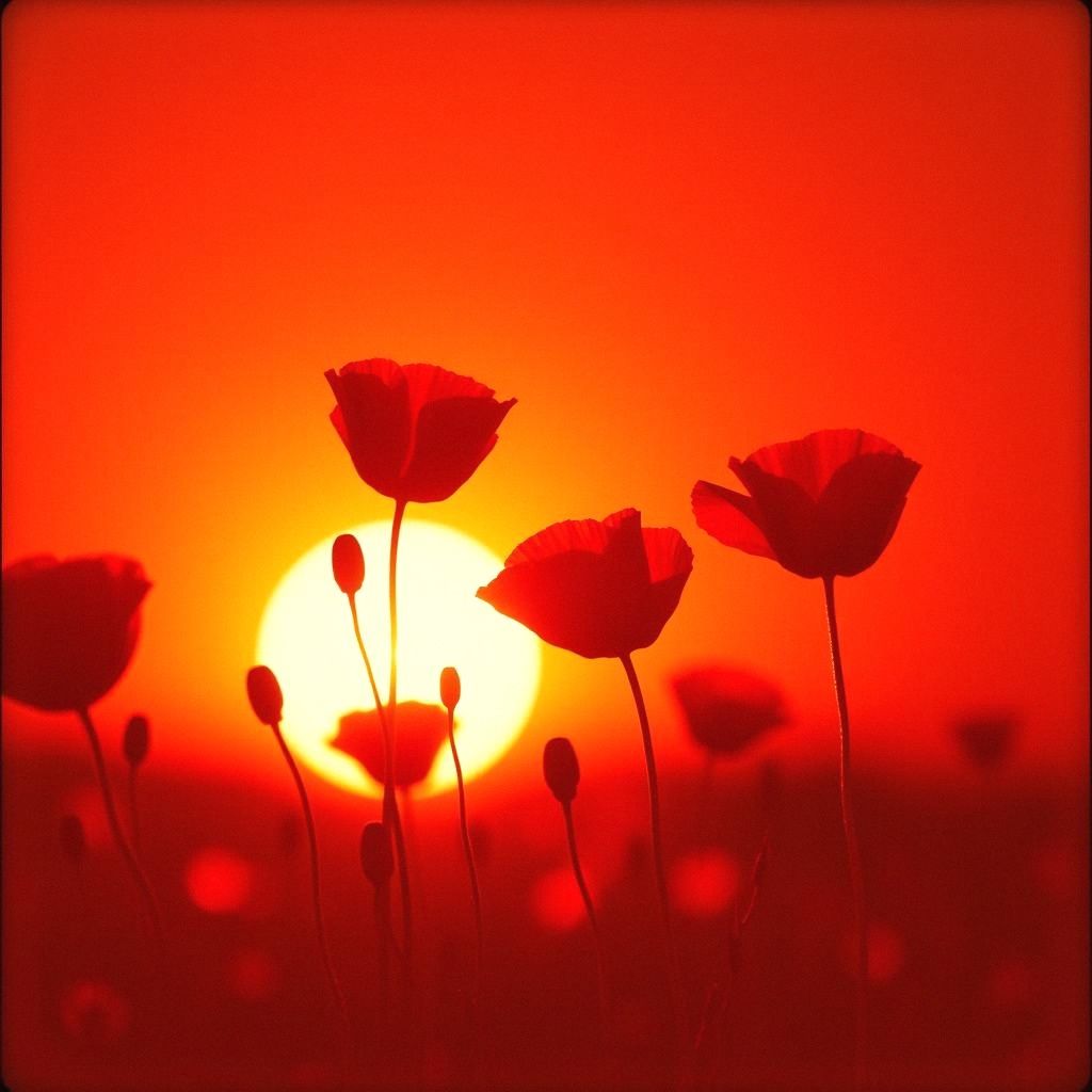 Coquelicots du temps