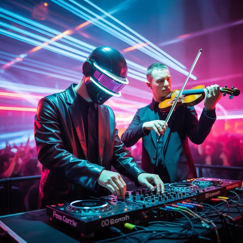 STRINGS IN THE AIR - MELODIC TECHNO - VIOLIN ENSEMBLE