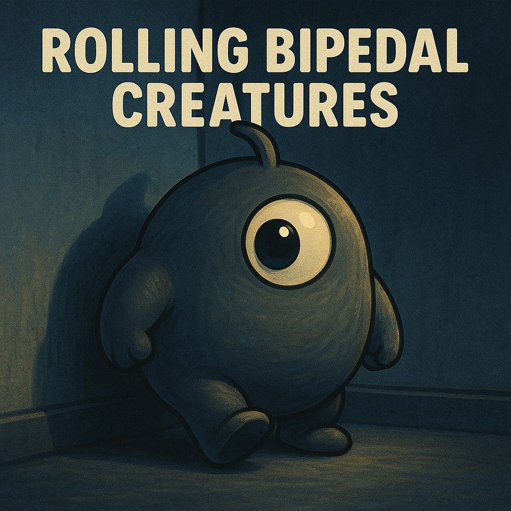 Rolling Bipedal Creatures