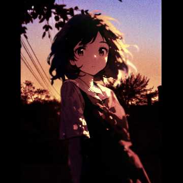 夕焼けに染まる ／ Amber Drenched