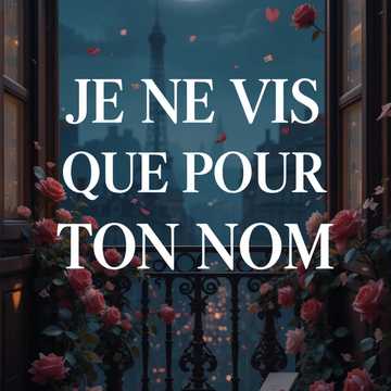 🇫🇷 Je ne vis que pour ton nom (2eme version)