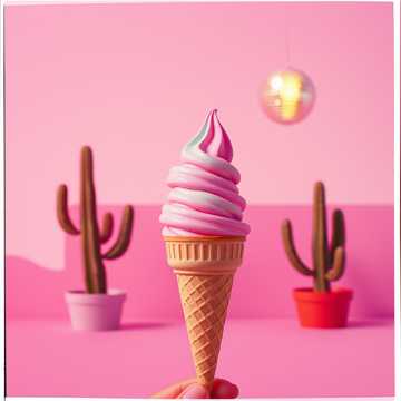 Gelato al neon 