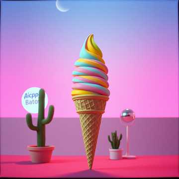 Gelato al neon ( Come Alan Mix )