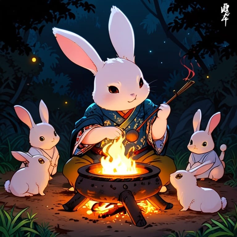 いなばの白兎 ～月夜の誓い～