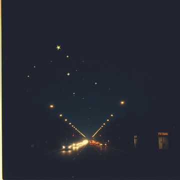 Sotto il cielo delle stelle brillanti 