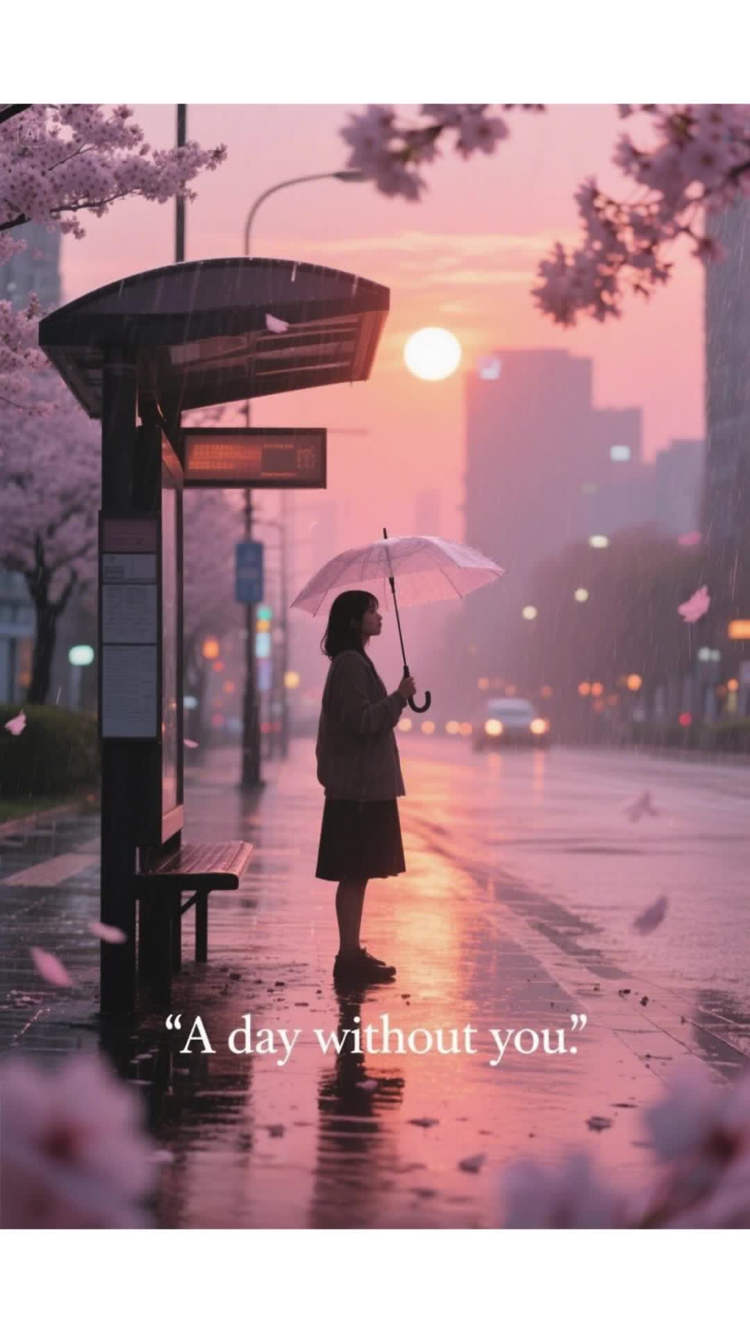 너 없는 하루 (A day without you)