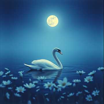  Là où le cygne attend 

