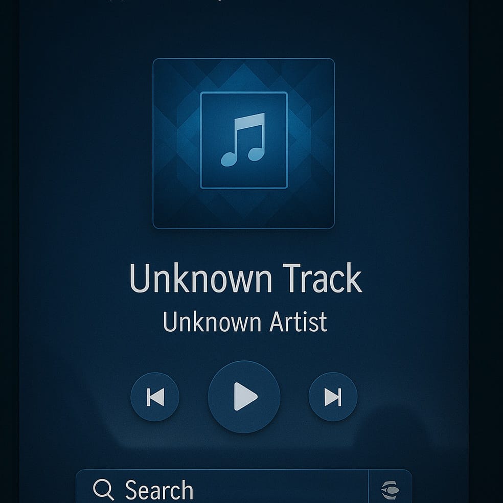Unknown Track, Unknown Artist