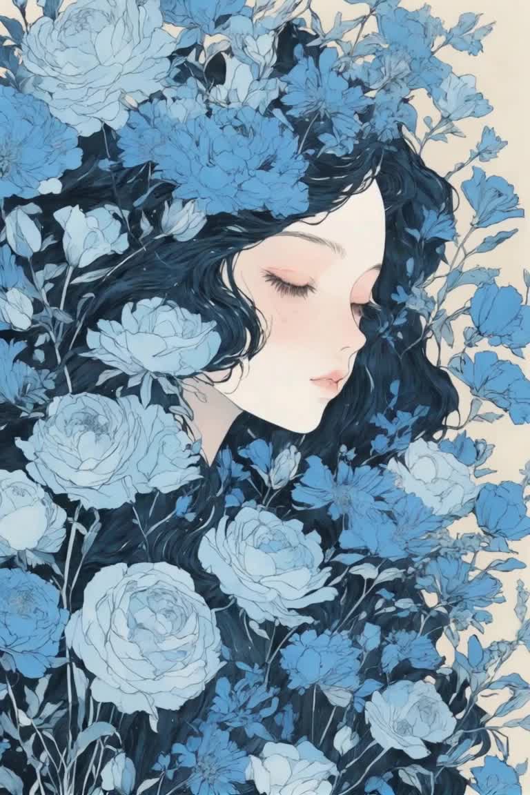 青の花束 