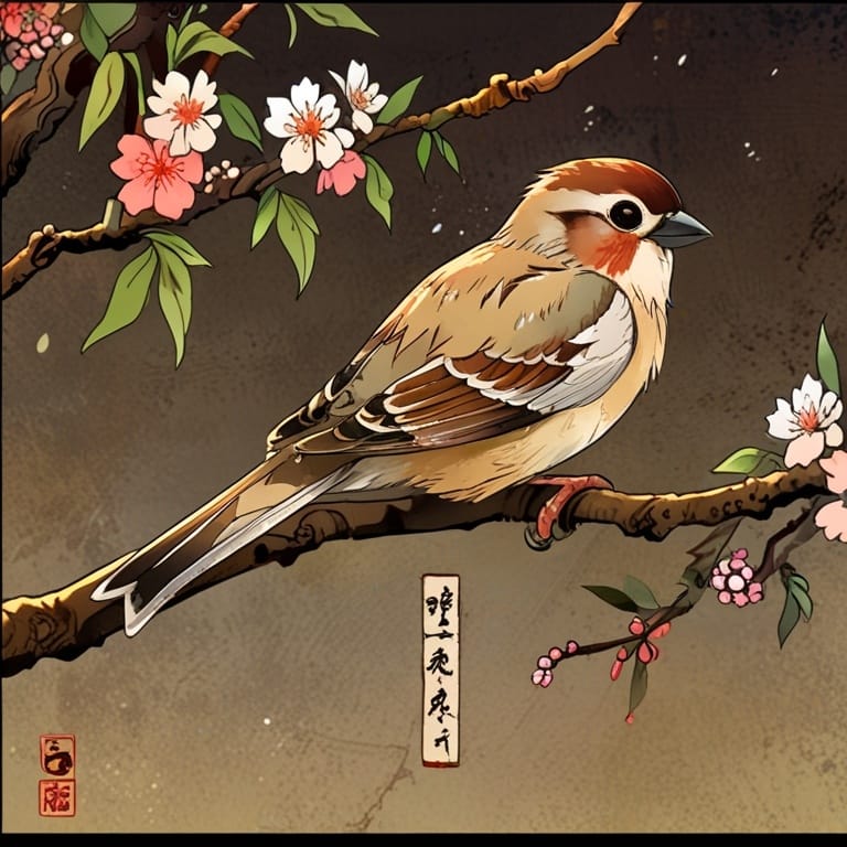 Wind Dancing Sparrow ～風に舞うすずめ～　日本の昔話
