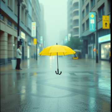 노란 우산(Yellow Umbrella)