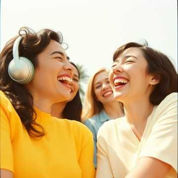 Always laughing