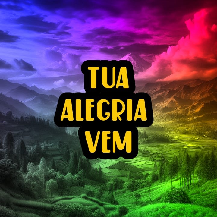 Tua alegria vem 