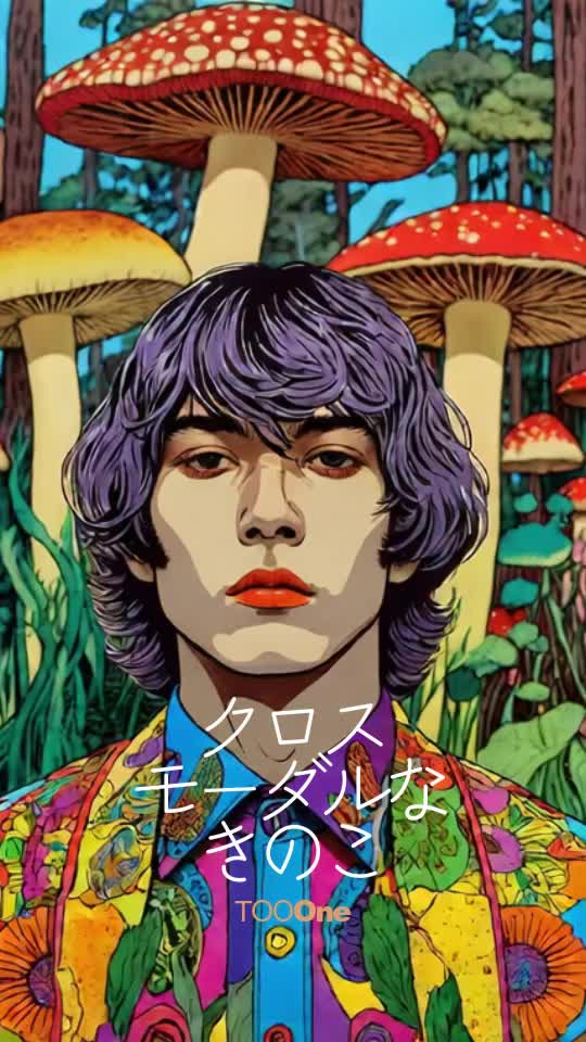 クロスモーダルなきのこ Cross-modal mushroom
