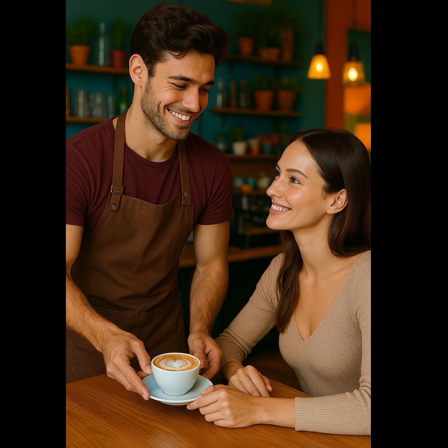 Futurista macht Barista