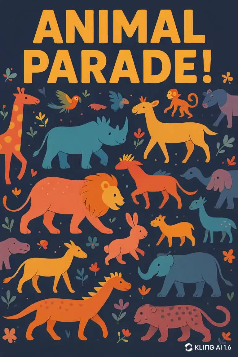 Animal Parade!  [#SUN🌞shines]