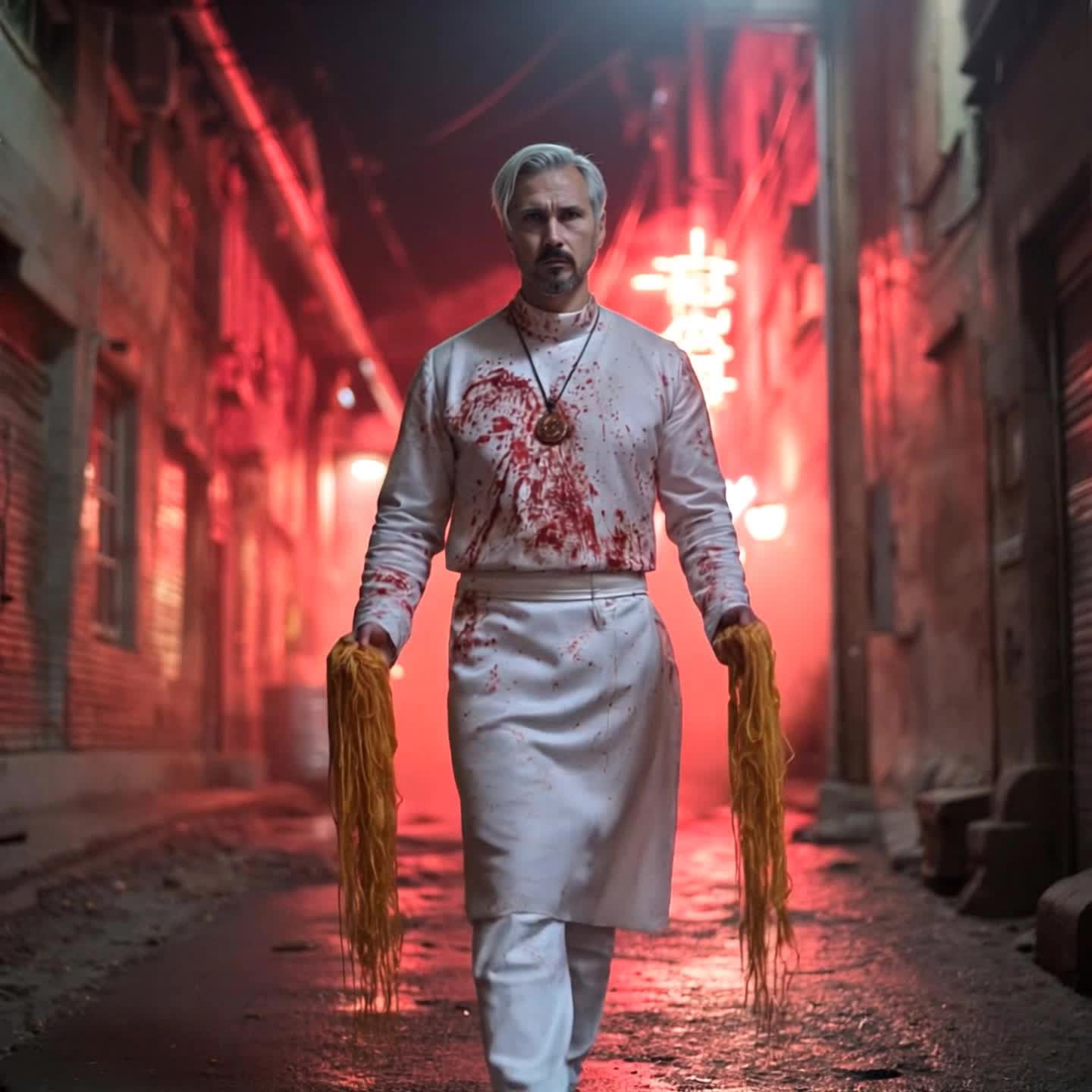 Señor, tienes rojo encima