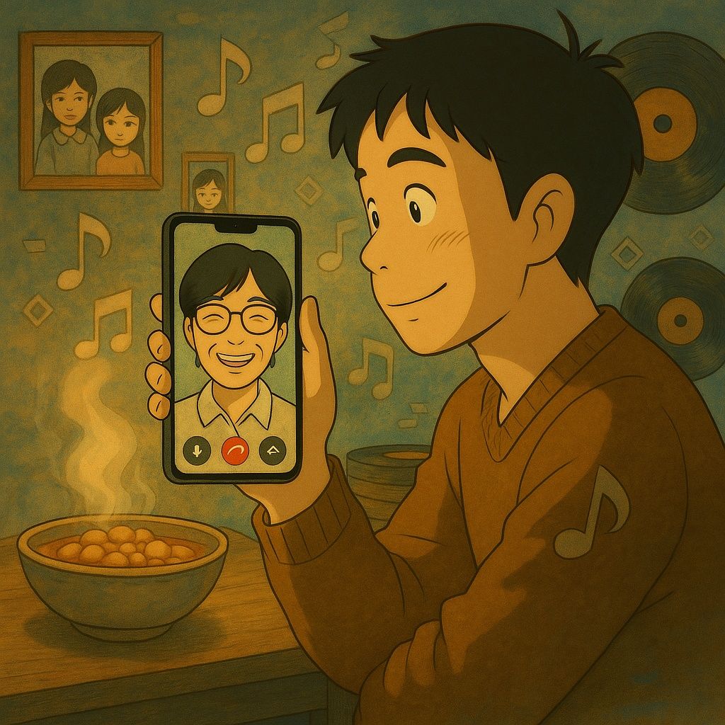 妈妈,生日快乐 - "Mom, Happy Birthday" (Longing from Afar)