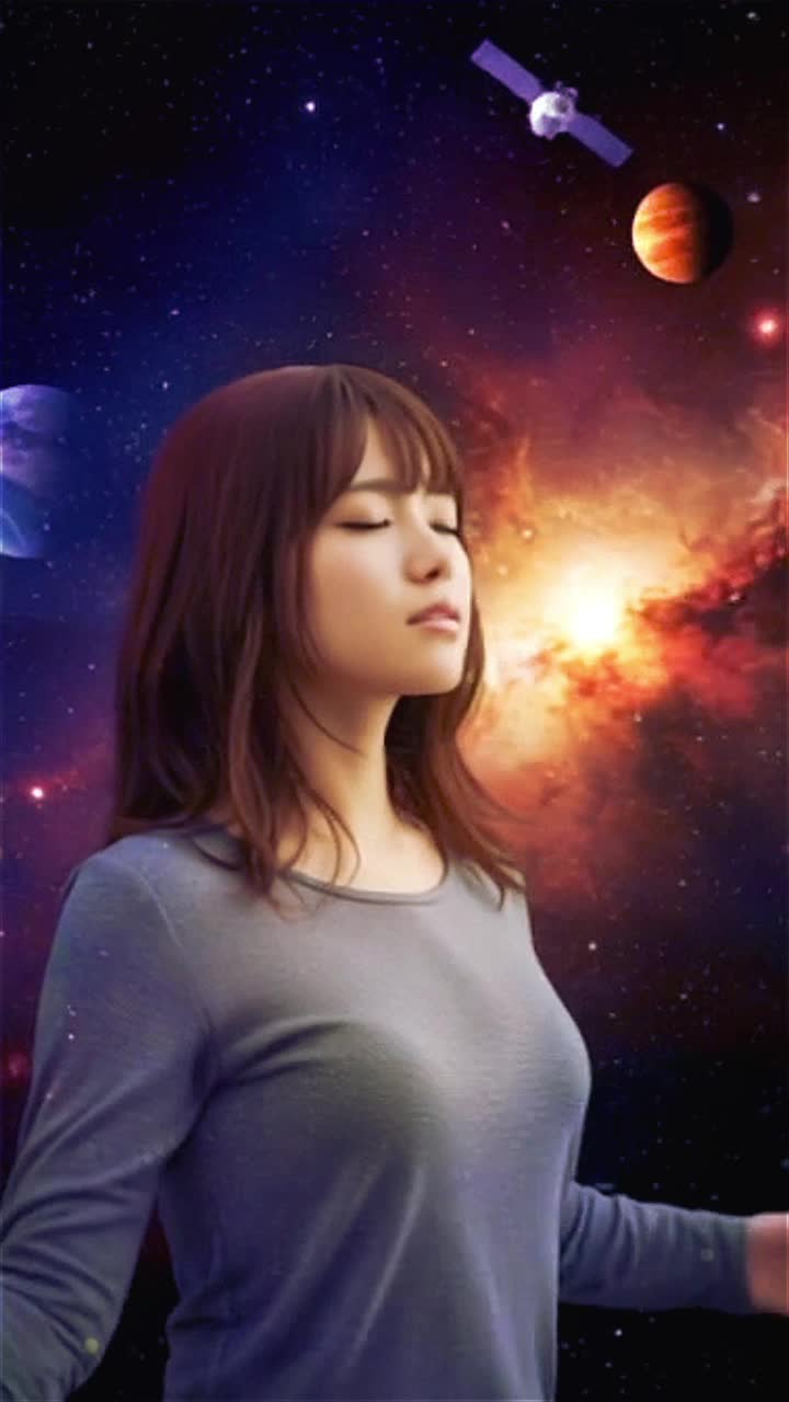 静かに呼吸する"Breathe calmly"