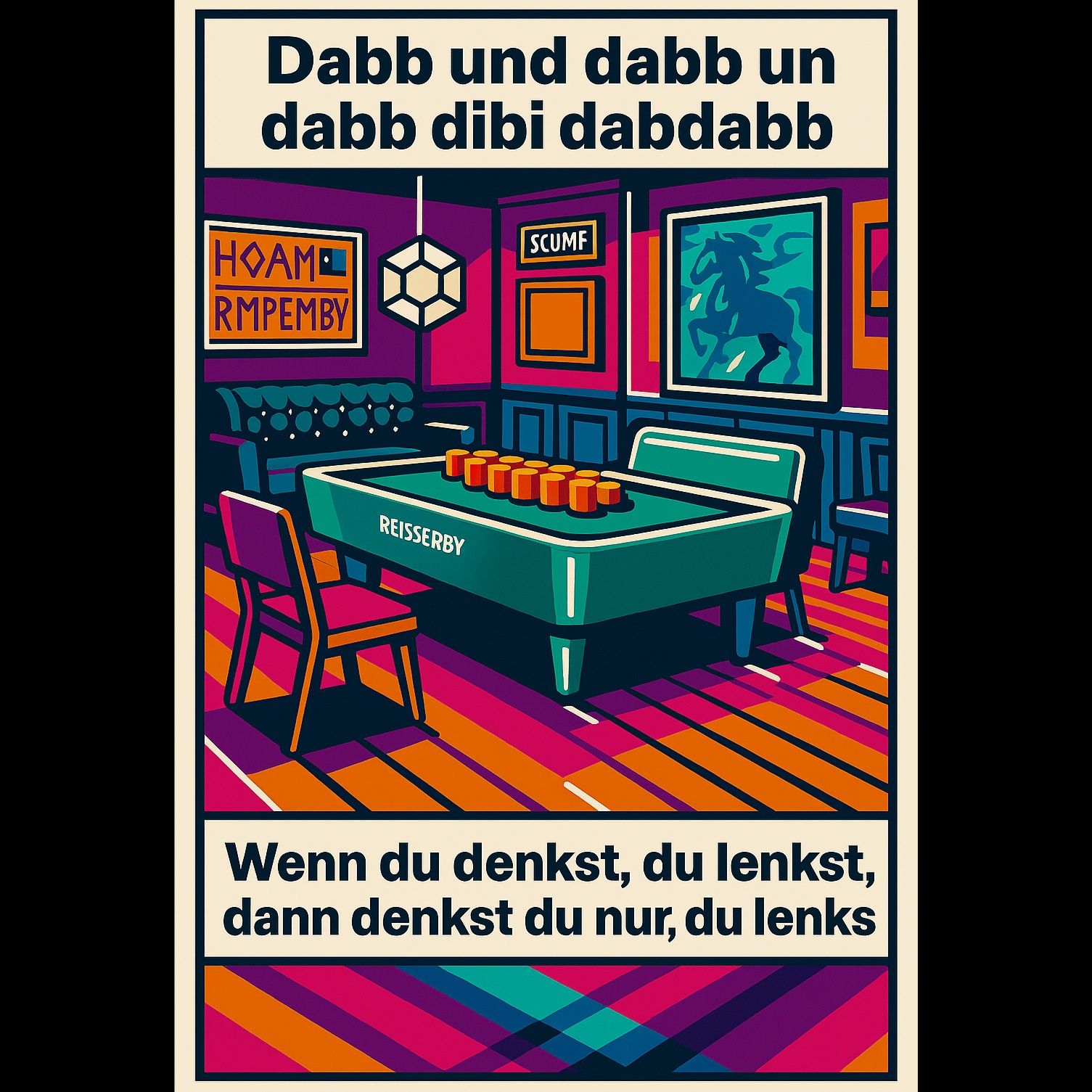 Wenn du denkst, du lenkst, dann denkst du nur, du lenkst